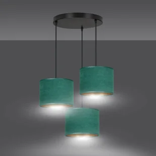 Emibig Hilde lampa wisząca 3-punktowa zielona 1051/3PREM 1051/3PREM - Lampy sufitowe - miniaturka - grafika 6