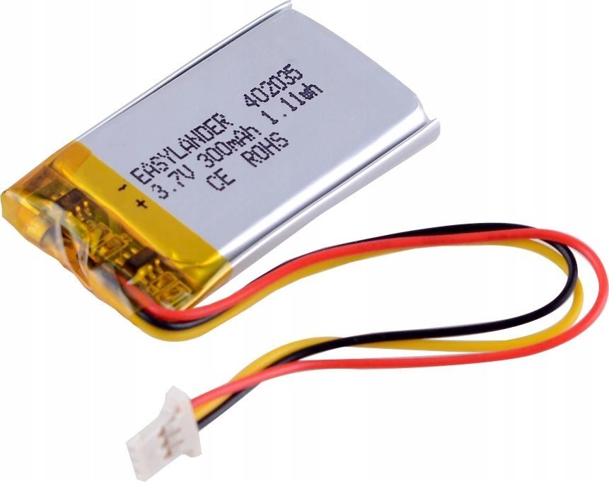 Liter Energy Battery Akumulator Rechargeable 300mAh 1 szt.