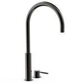 Baterie umywalkowe - Bateria umywalkowa nablatowa 2-otworowa Tres Study czarny 26110502KM - miniaturka - grafika 1