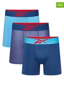 Majtki męskie - Reebok Bokserki (3 pary) "Muir" w kolorze niebieskim - miniaturka - grafika 1