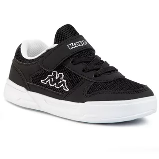 Buty dla chłopców - Sneakersy Kappa - 260779K Black/White 1110 - grafika 1