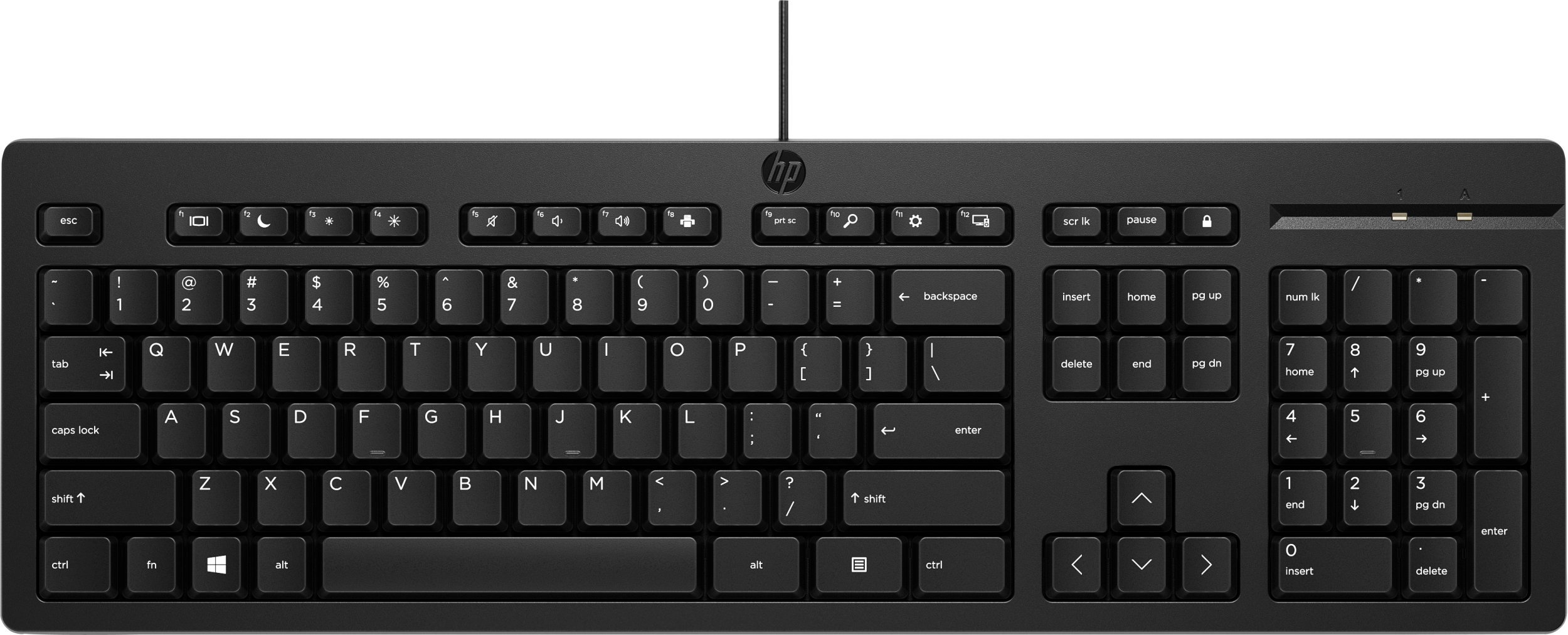 HP 125 Wired Keyboard AY2Y7AA#ABA