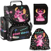 Zestawy szkolne - TORNISTER+PIÓRNIK+WOREK ZESTAW STITCH DS23TT PASO - miniaturka - grafika 1