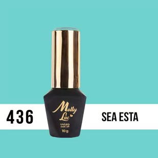 Molly Lac Lakier hybrydowy MollyLac Limited Edition Sea Esta 10 g Nr 436 - Lakiery hybrydowe - miniaturka - grafika 1