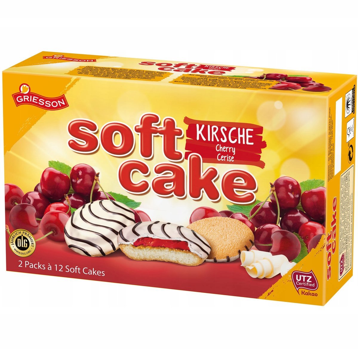 Miękkie Delicje Wiśniowe Zebra z Niemiec