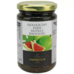 D��em Ekstra Z Bia��ych FIG BIO 360 g - Agrisicilia - Konfitury, marmolady, powidła - miniaturka - grafika 1