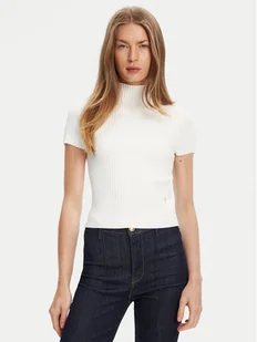 Guess Sweter W5YR04 Z0040 Biały Regular Fit - Swetry damskie - miniaturka - grafika 1