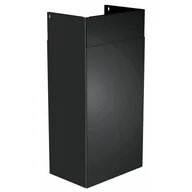 Kominy i akcesoria - Franke Komin do okapu Studio Czarny - miniaturka - grafika 1