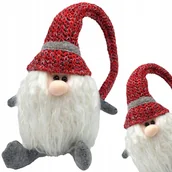 Ozdoby bożonarodzeniowe - Skrzat Krasnal Świąteczny Mikołaj Pod Choinkę 26Cm - miniaturka - grafika 1