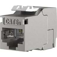 Pozostałe akcesoria sieciowe - EFB Moduł Keystone RJ45 Cat6a STP, Slim, Shortbody, metal - miniaturka - grafika 1