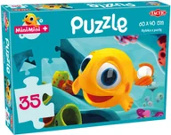 Puzzle - Tactic, puzzle, MiniMini, Rybka z perłą, 35 el. - miniaturka - grafika 1
