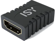 Złącza, przejściówki, adaptery - Adapter HDMI - (gniazdo-gniazdo) ISY IAD-1051 Czarny - miniaturka - grafika 1
