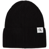 Czapki dla dzieci - Calvin Klein Jeans Czapka MONOGRAM RIB - miniaturka - grafika 1