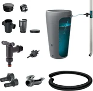 Inne akcesoria do nawadniania - Zestaw przyłączeniowy do deszczownicy Łapacz wody, kranik, zaślepka, szybkozłączka - miniaturka - grafika 1