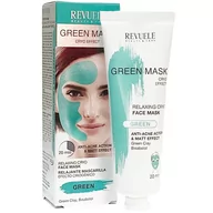 Maseczki do twarzy - Revuele Przeciwtrądzikowa maseczka do twarzy Cryo Effect 80ml - miniaturka - grafika 1