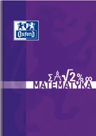 Zeszyty szkolne - Oxford Brulion A5/80K kratka Matematyka (5szt) - miniaturka - grafika 1