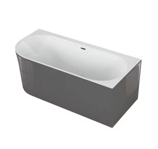Wanna Asymetryczna 160X75 Prawa Polimat Sola 00118 - Wanny - miniaturka - grafika 1