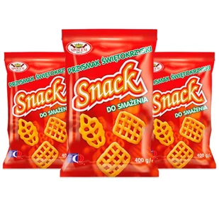 Społem Kielce Przysmak Świętokrzyski Snack do smażenia 400 g x 3 sztuk - Chipsy - miniaturka - grafika 1