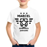 Koszulki dla chłopców - Dowódca jednostki - koszulka dziecięca - miniaturka - grafika 1