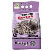 Żwirek dla kotów - Certech Super Benek Lawenda (Jasny Fiolet) 5L - miniaturka - grafika 1