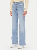 Spodnie damskie - Tommy Jeans Jeansy Claire Hr Wd Bi0112 Co DW0DW20583 Niebieski Regular Fit - miniaturka - grafika 1