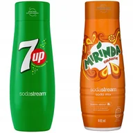Syropy i koncentraty owocowe - Zestaw syropów Soda Stream Mirinda 7UP - miniaturka - grafika 1