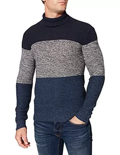Blend Sweter męski, 194024/Dress Blues, M - Swetry męskie - miniaturka - grafika 1