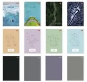 Notesy i bloczki - Unipap Notatnik A650k kratka okładka kredowana (10szt) - miniaturka - grafika 1