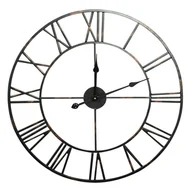 Zegary - Zegar ścienny 03 śr. 70 cm czarny - miniaturka - grafika 1