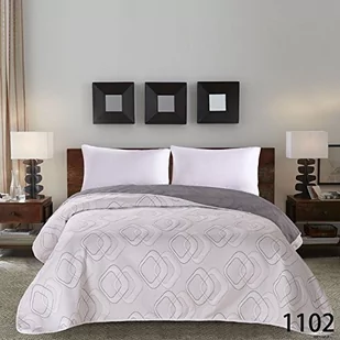 DecoKing DecoKing - Narzuta Arizona - Szara 220x240 cm - Narzuty - miniaturka - grafika 1