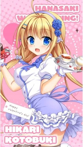 Plakat Hanasaki Work Spring! A3 (297mm x custom) Anime
