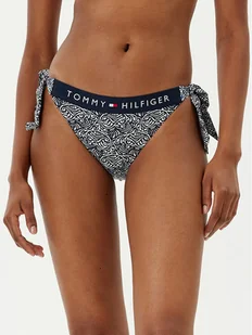 Tommy Hilfiger Dół od bikini UW0UW05366 Granatowy - Stroje kąpielowe - miniaturka - grafika 1