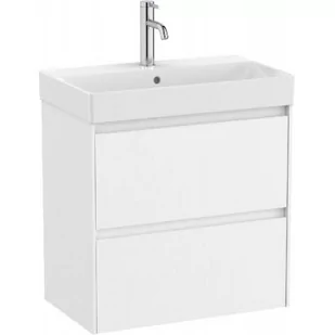 Roca Ona zestaw łazienkowy 60 cm umywalka z szafką biały mat A851684509 - Szafki łazienkowe - miniaturka - grafika 1