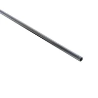 Inne materiały budowlane - Standers Profil okrągły aluminiowy 1m 8x1 mm szary - miniaturka - grafika 1