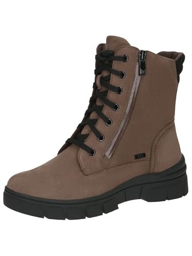 CAPRICE Botki 9-26235-41 szerokość G, Taupe Comb, 36 EU