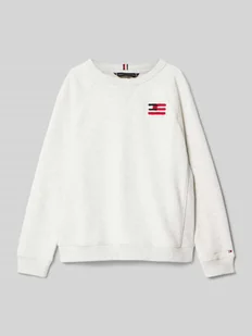 Bluza o kroju relaxed fit z wyhaftowanym logo - Swetry dla chłopców - miniaturka - grafika 1