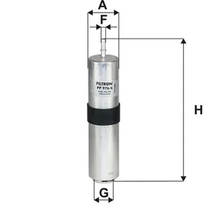 Filtron PP 976/6 FILTR PALIWA BMW 2 F45 14-, X1 15-, X2 -18 PP976/6 - Filtry paliwa - miniaturka - grafika 1