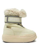 Buty dla dziewczynek - Moon Boot Śniegowce Junior Park Strap 80D3440030 Beżowy - miniaturka - grafika 1