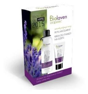 Sylveco BIOLAVEN ORGANIC Płyn micelarny 200 ml + BIOLAVEN ORGANIC Krem do twarzy na noc 50 ml 7066556 - Płyny micelarne - miniaturka - grafika 1