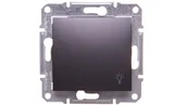 Wyłączniki światła i elektryczne - Schneider Sedna przycisk "światło" podtynkowy pojedynczy bez ramki grafitowy SDN0900170 - miniaturka - grafika 1