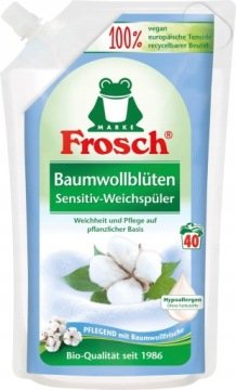 Płyn do Płukania Frosch Kwiat Bawełny 40 płukań 1l