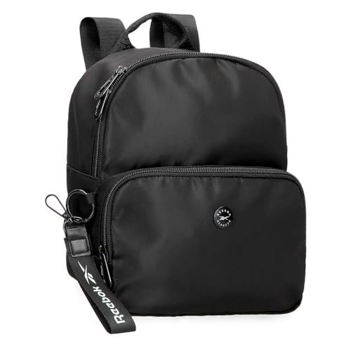 Reebok Leia Plecak turystyczny Czarny 20x25,5x10 cm Poliester 5,1 l by Joumma Bags