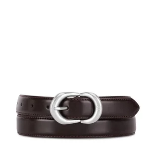 Pasek Damski Gino Rossi BLYL24010-SLV Brązowy - Paski - miniaturka - grafika 1