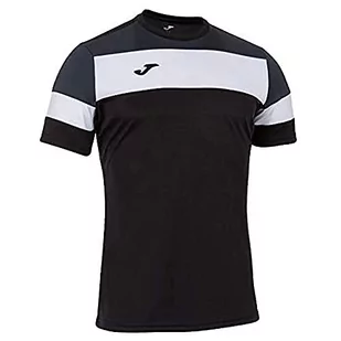 Joma T-shirt męski Crew Iv Equip M/C czarny czarny/antracytowo-szary XL 101534.110 - Koszulki męskie - miniaturka - grafika 1