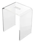 Akcesoria łazienkowe - Excellent ZEN STOŁEK AKRYLOWY K PRZYŹROCZYSTY DOEX.1103.350.TR - miniaturka - grafika 1