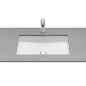 Umywalki - Roca A327535S00 INSPIRA SQUARE UMYWALKA PODBLATOWA 540x320 mm FINECERAMIC $611 Supraglaze$612 - miniaturka - grafika 1