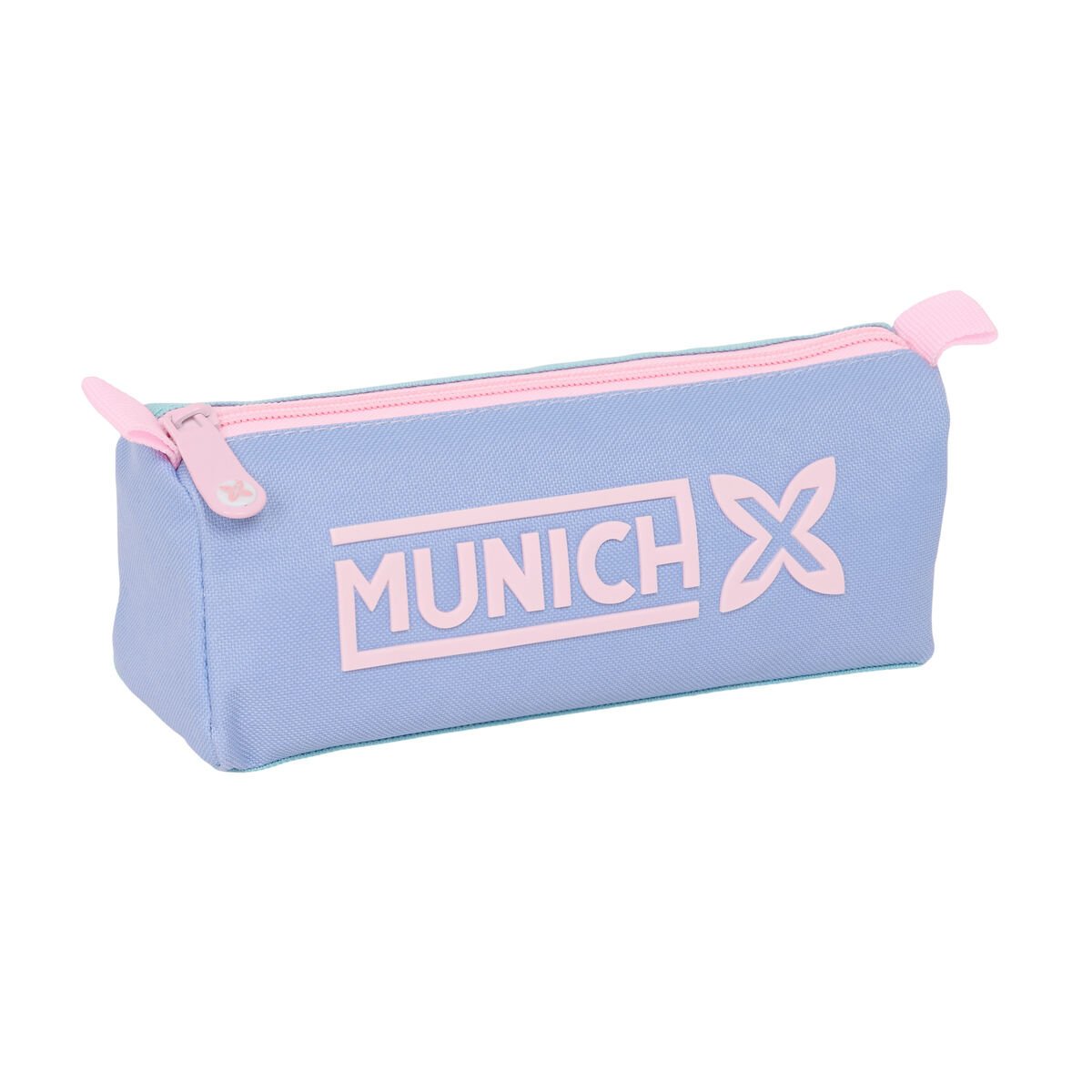 Piórnik Munich Mellow Niebieski Różowy Błękitne niebo 21 x 8 x 7 cm