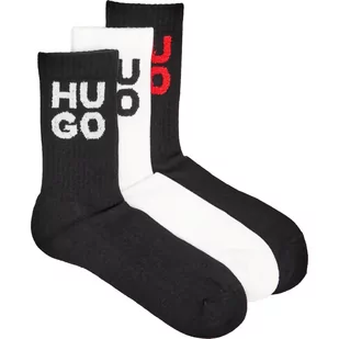 Hugo Bodywear Skarpety 3-pack - Skarpetki męskie - miniaturka - grafika 1