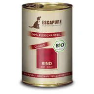 Mokra karma dla psów - ESCAPURE Karma mokra dla psów Bio Adult Wołowina 6x400 g - miniaturka - grafika 1