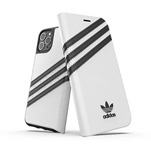 Adidas OR Booklet Case PU iPhone 11 Pro Max biało czarny/white black 36543 - Etui i futerały do telefonów - miniaturka - grafika 1